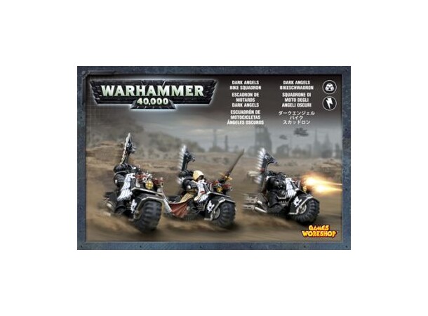 Dark Angels Bike Squad Warhammer 40K 